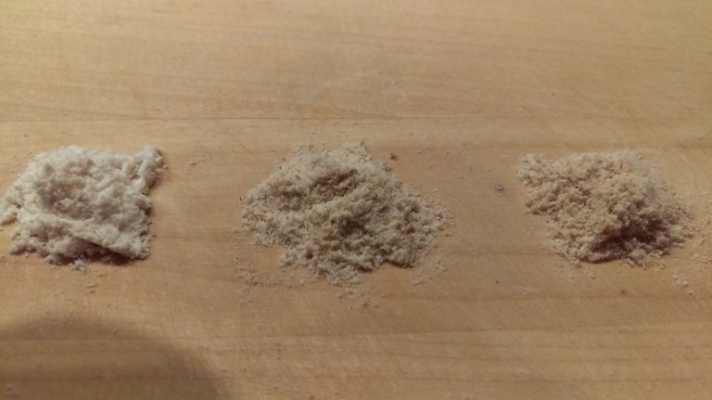 trio of flour