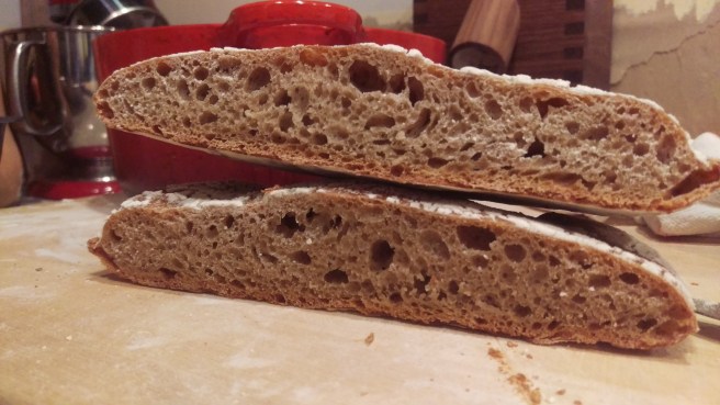 good crumb, no rise